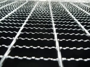 Lots A Ramps steel grating employed on all loading dock equipment